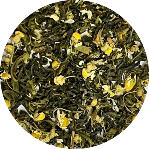 chamomile-green-tea